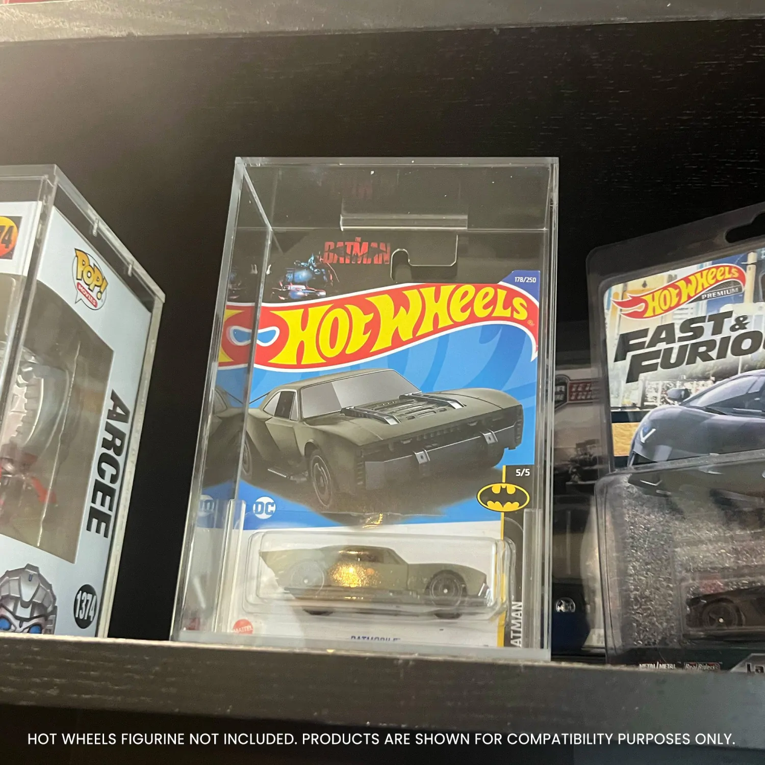 Hot Wheels Mainline Acrylgehäuse 2er-Pack Produktfoto
