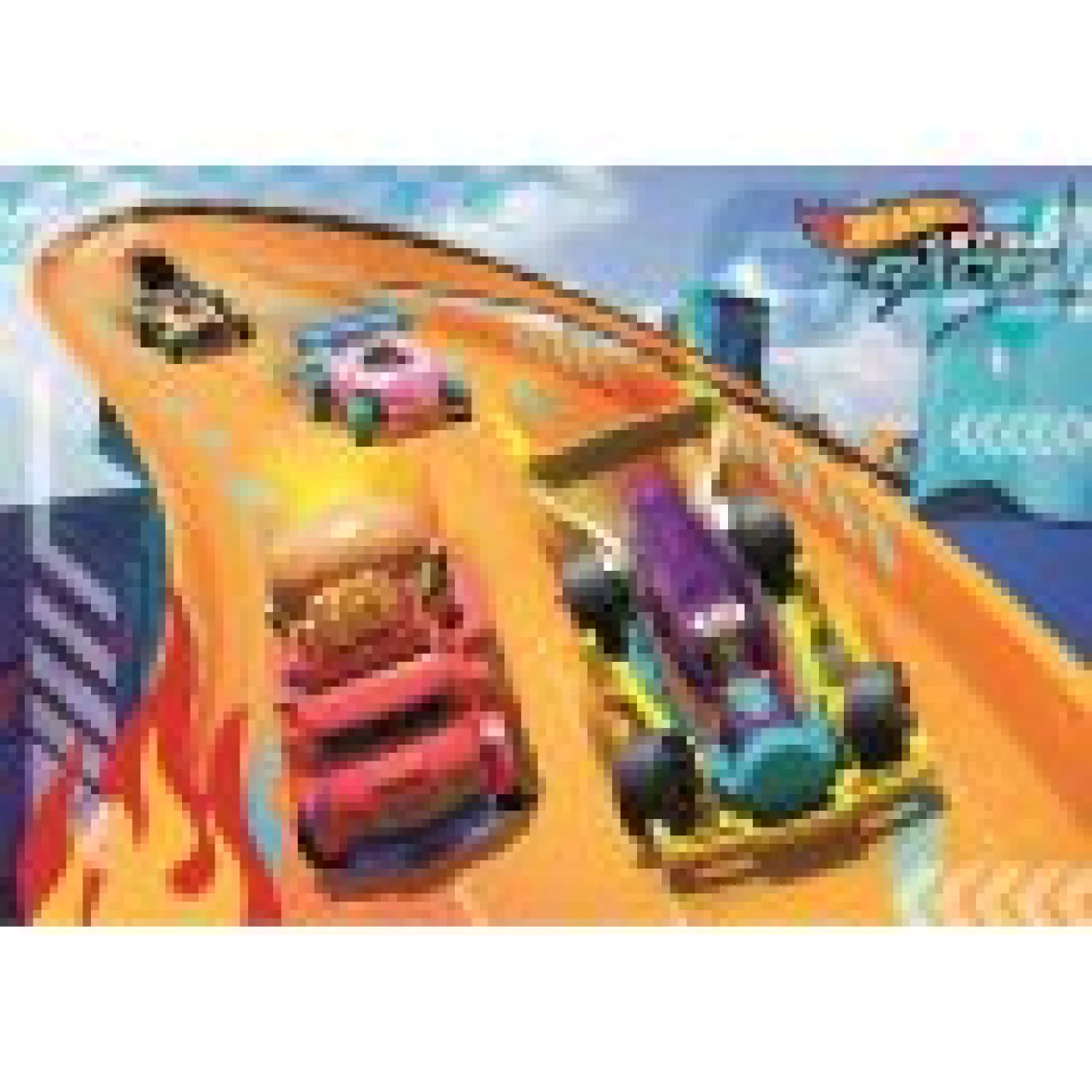 Hot Wheels maxi Puzzle 24St Produktfoto