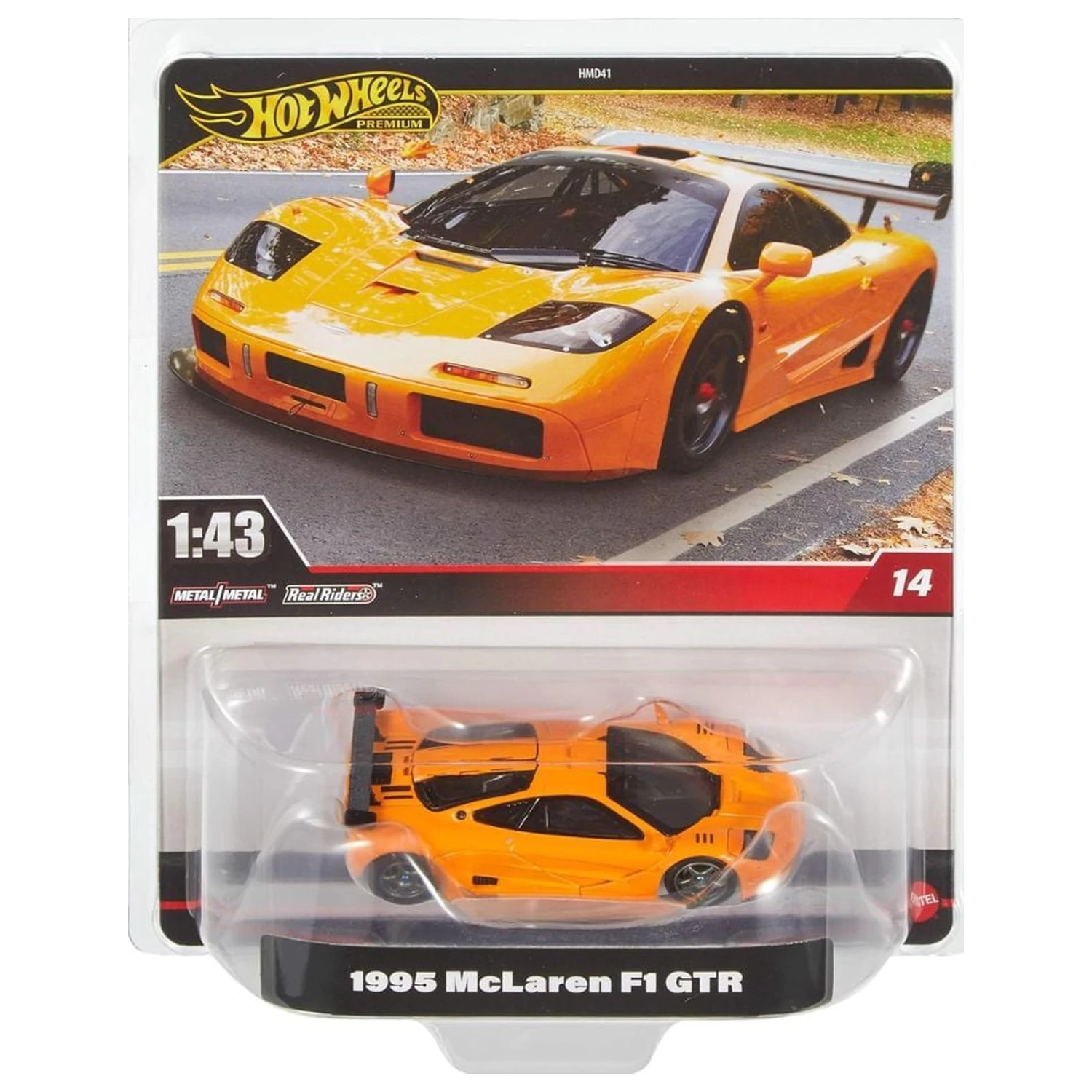 Hot Wheels McLaren Premium-Fahrzeug Produktfoto