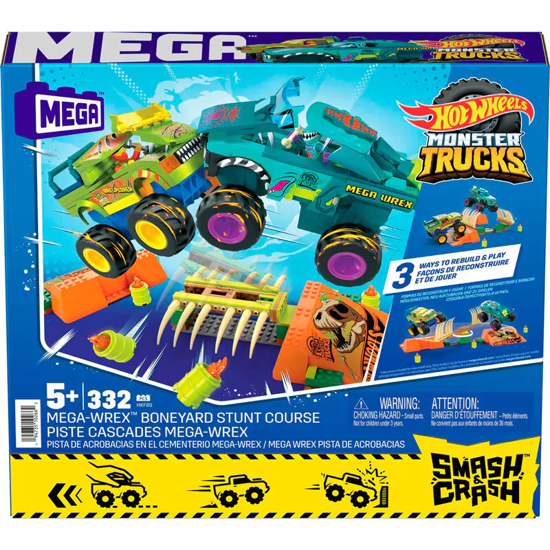 Hot Wheels Mega-Wrex Monster Trucks MEGA Construx Produktfoto