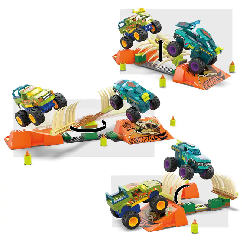 Hot Wheels Mega-Wrex Monster Trucks MEGA Construx Produktfoto