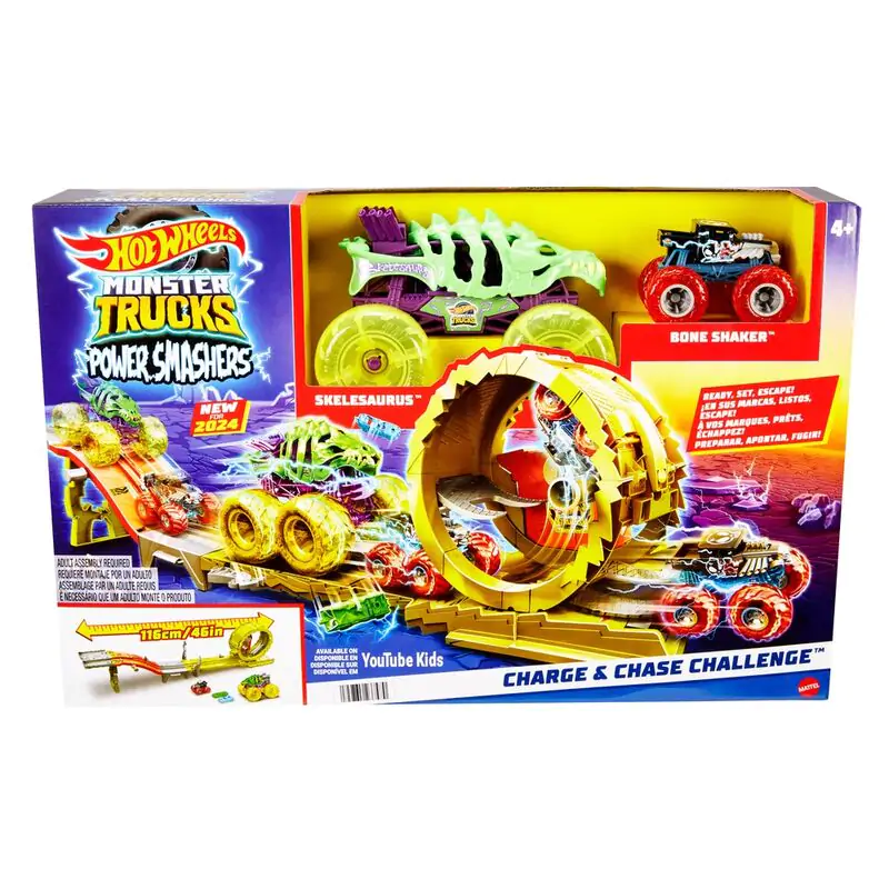 Hot Wheels Monster Trucks Race &amp; Chase Challenge Produktfoto
