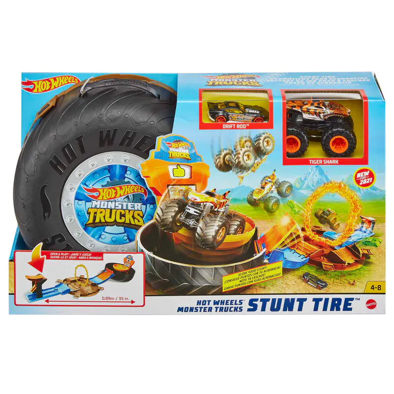 Hot Wheels Monster Trucks Stunt Tire Produktfoto