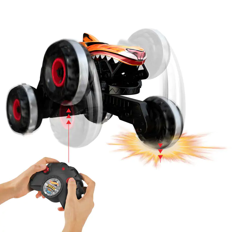 Hot Wheels Monster Trucks Unstoppable Tiger Shark Produktfoto