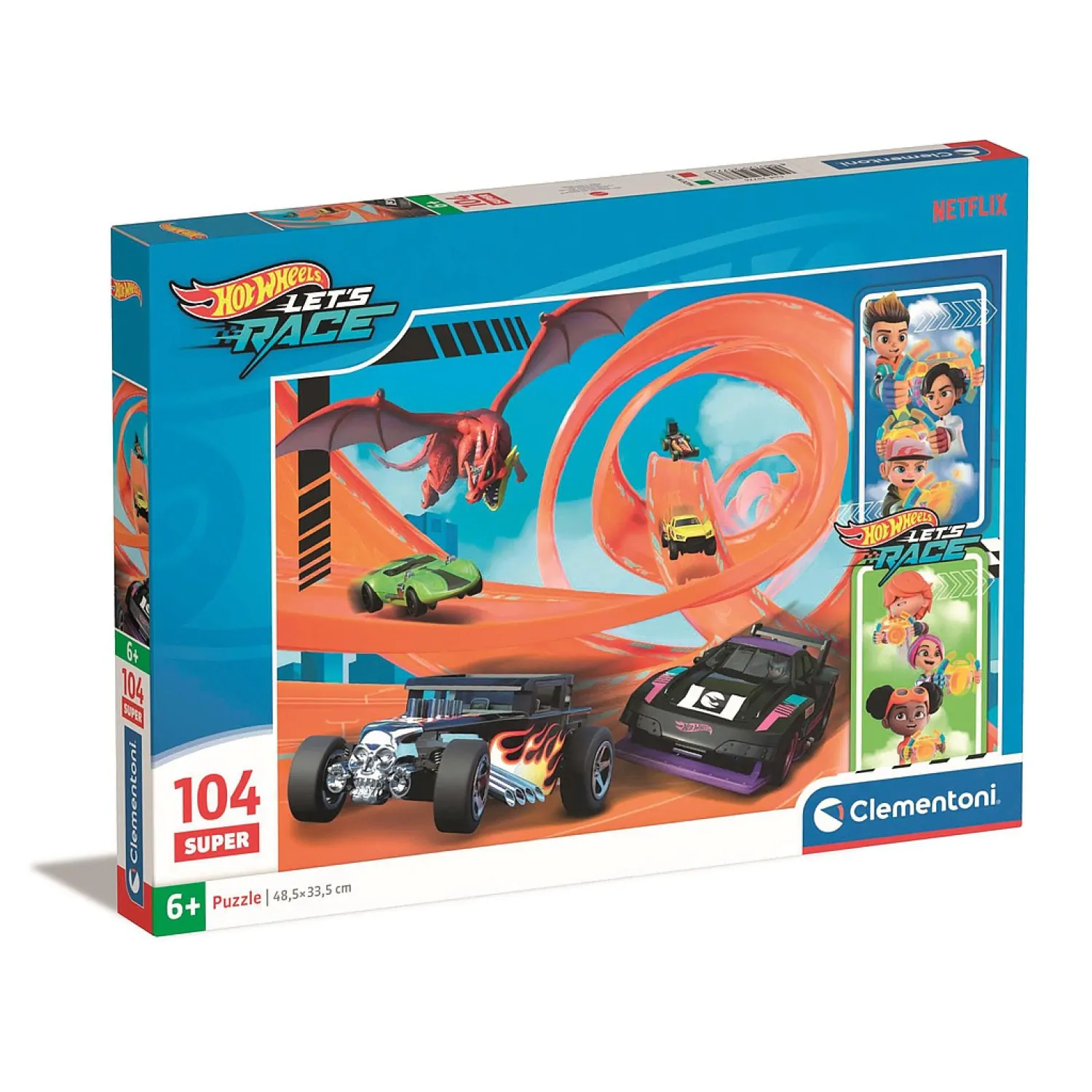 Hot Wheels Puzzle 104St Produktfoto