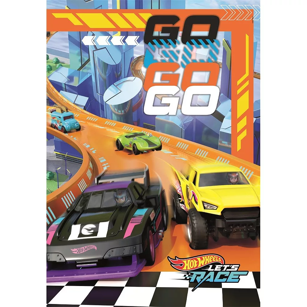 Hot Wheels Puzzle 180St Produktfoto