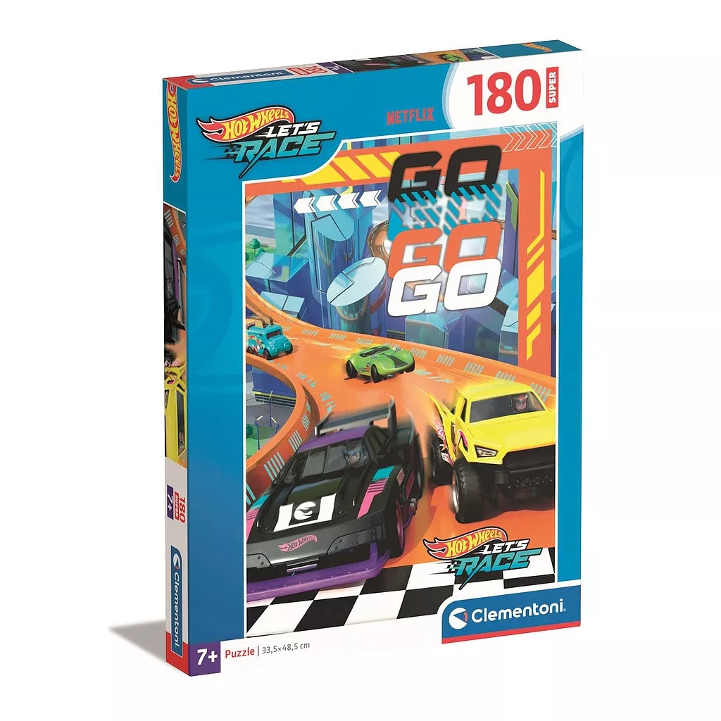 Hot Wheels Puzzle 180St Produktfoto