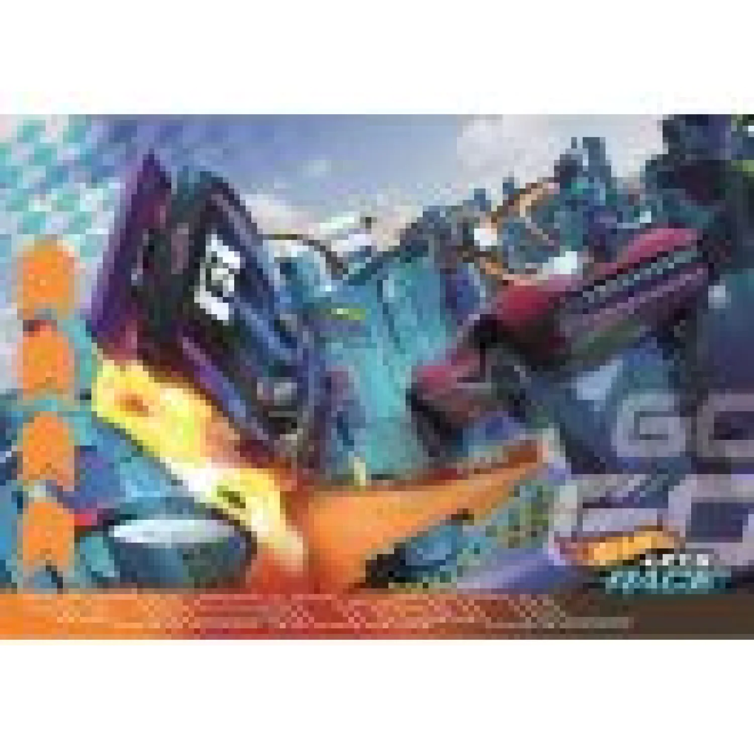 Hot Wheels Puzzle 2x60St Produktfoto