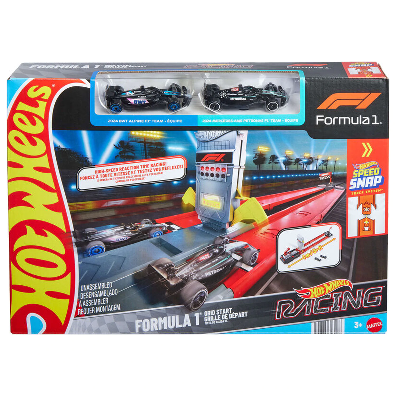 Hot Wheels Racing F1 Starting Grid Challenge Spielset Produktfoto