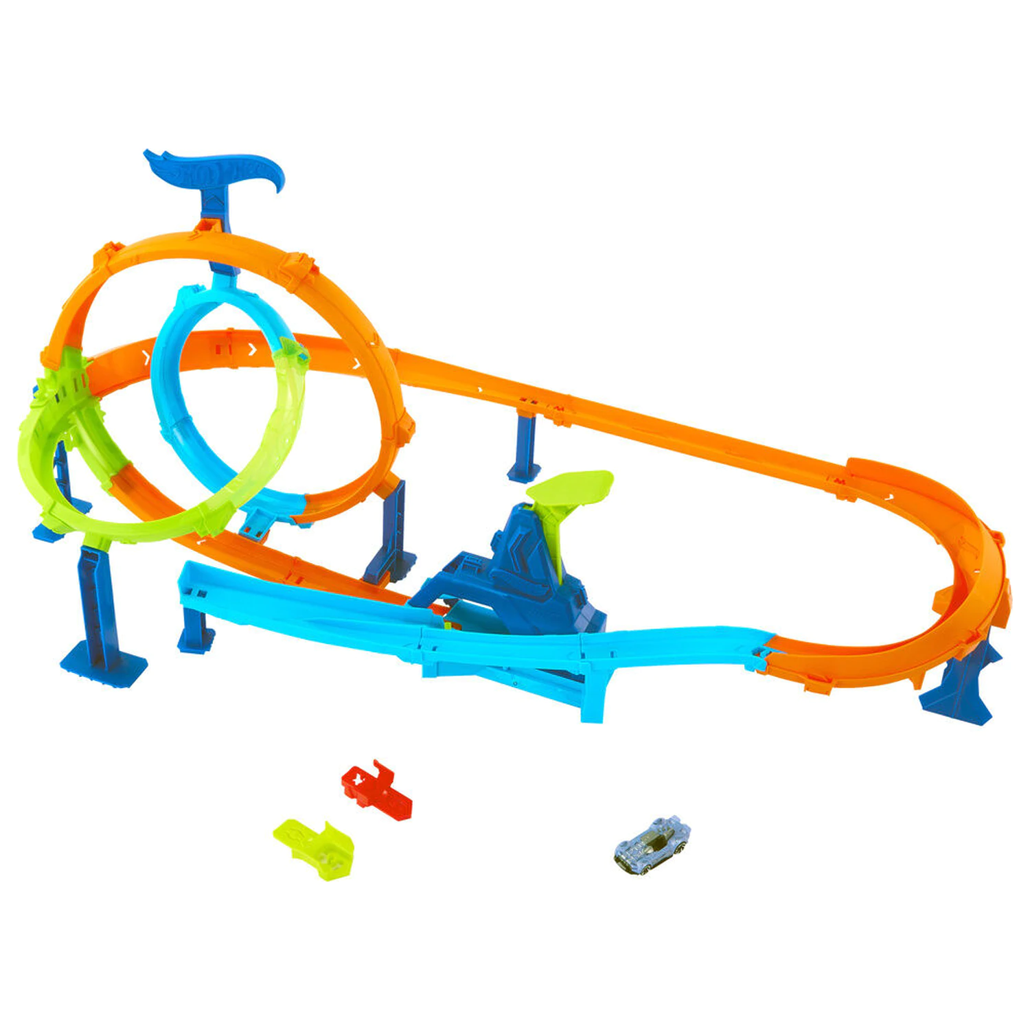Hot Wheels Rapid Launch Cyclone Spielset Produktfoto