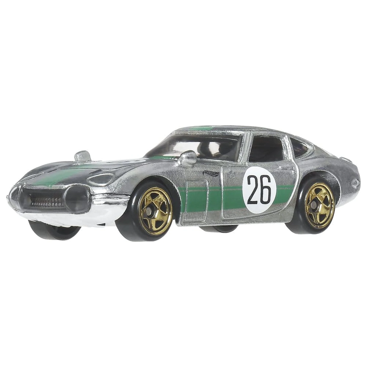 Hot Wheels Silver Series Die-Cast Fahrzeug 6er-Pack 1/64 ZAMAC Produktfoto