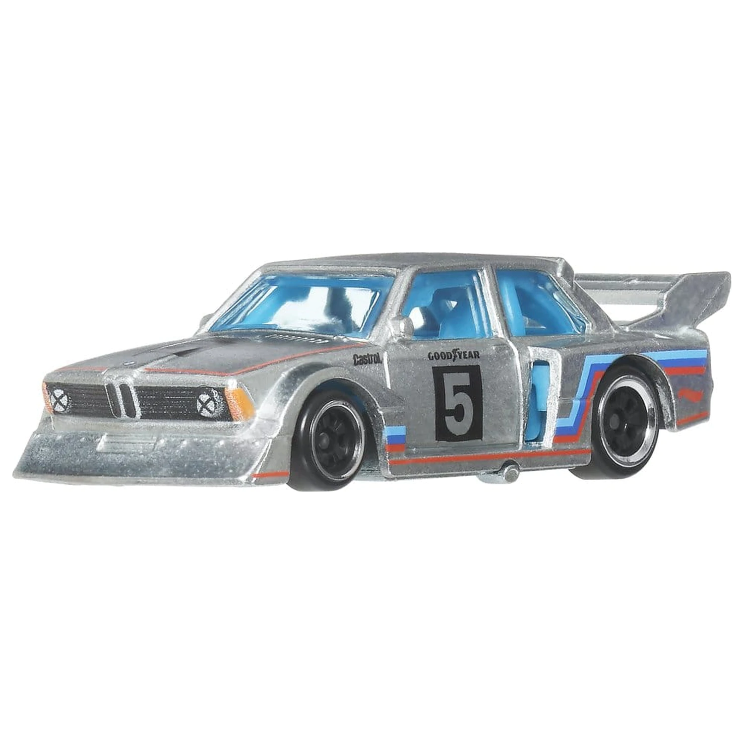 Hot Wheels Silver Series Die-Cast Fahrzeug 6er-Pack 1/64 ZAMAC Produktfoto