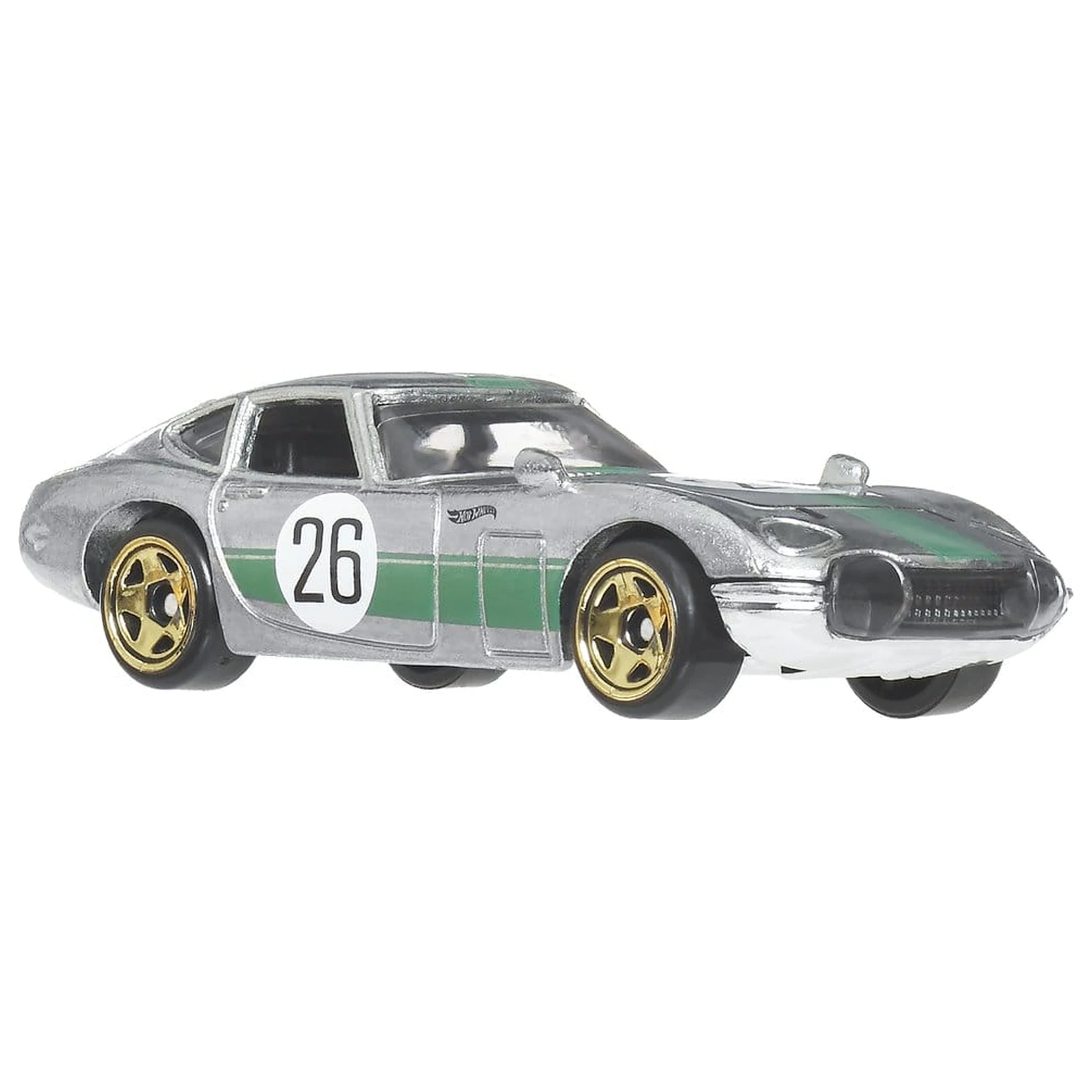 Hot Wheels Silver Series Die-Cast Fahrzeug 6er-Pack 1/64 ZAMAC Produktfoto