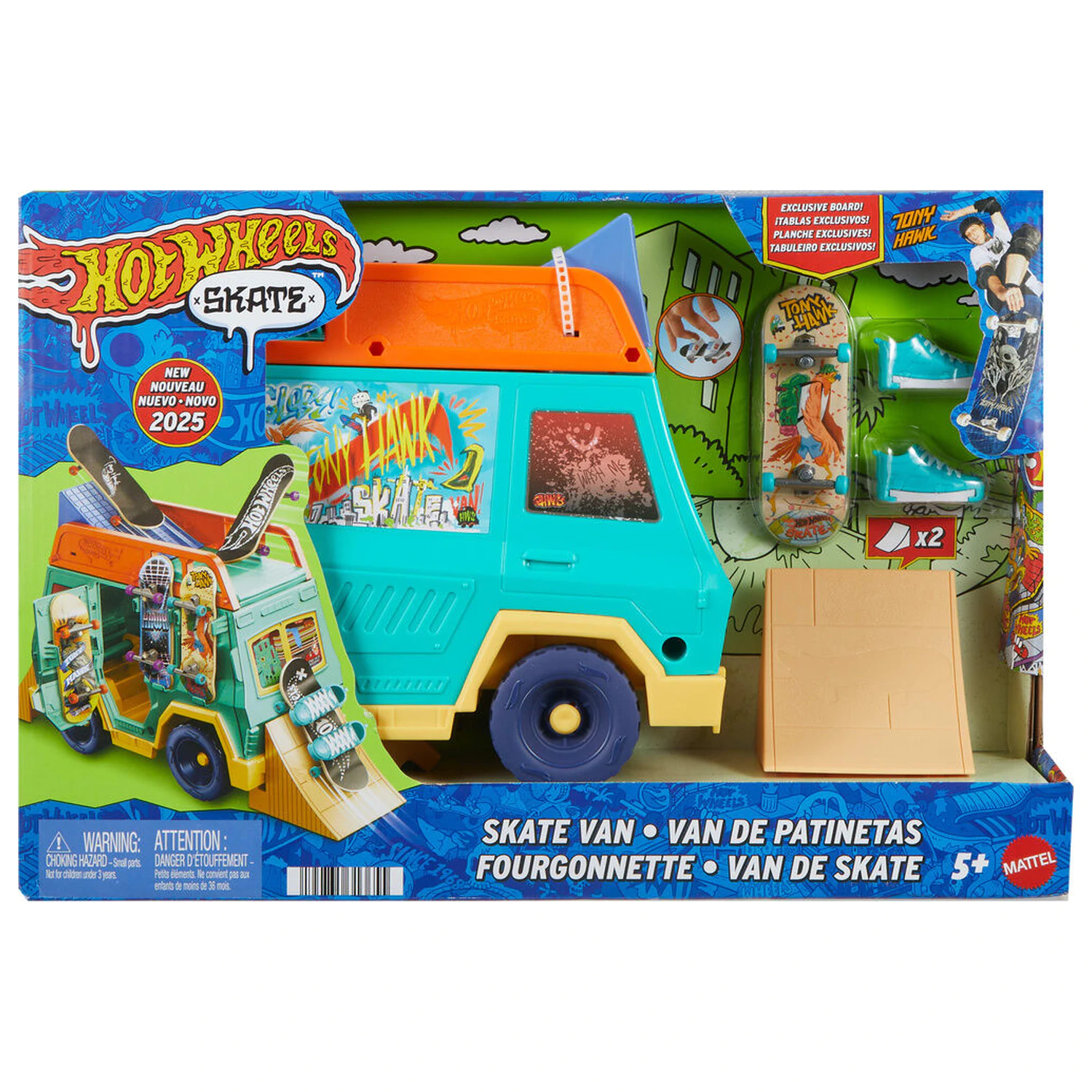 Hot Wheels Skate Van Spielset Produktfoto