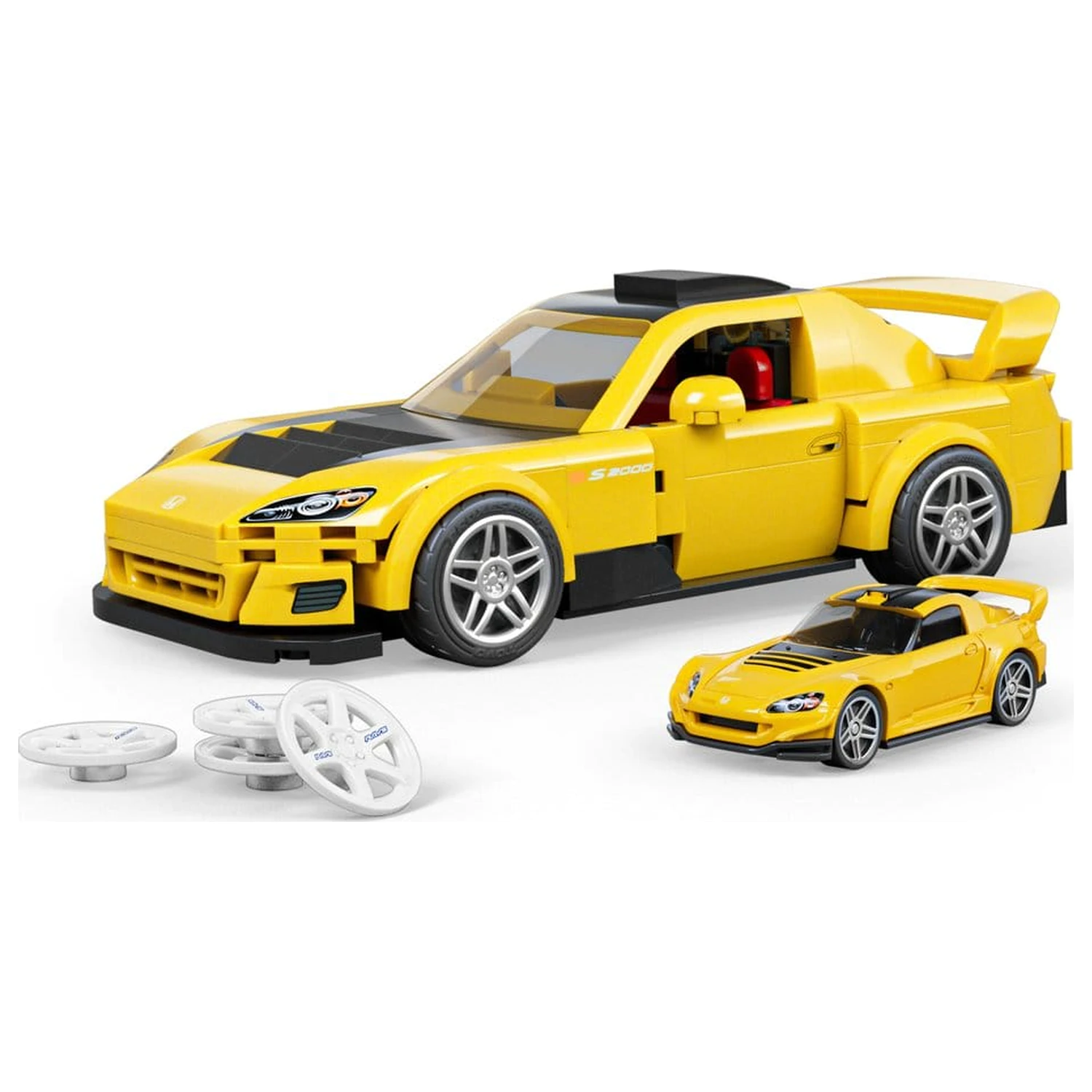 Hot Wheels Speed Series Mattel Brick Shop Bausatz 1/32 '07 Honda S2000 Produktfoto