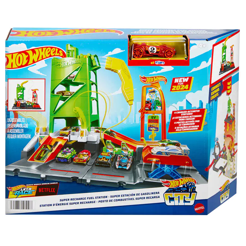 Hot Wheels Super Recharge Fuel Station Produktfoto