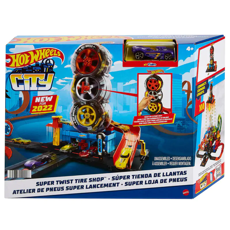 Hot Wheels Super Twist Tire Shop Produktfoto