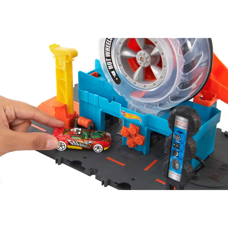 Hot Wheels Super Twist Tire Shop Produktfoto