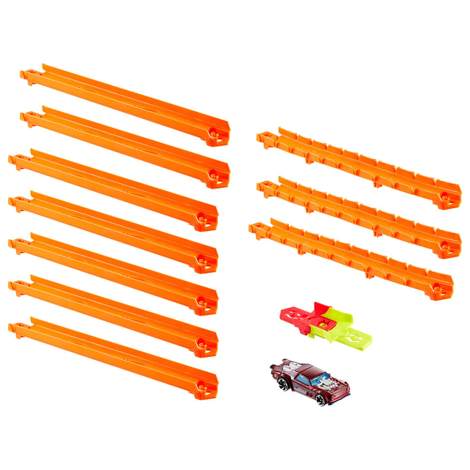 Hot Wheels Track Builder Basis Pack + Auto Produktfoto