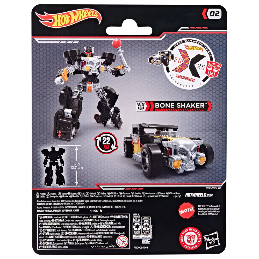 Hot Wheels Transformers Bone Shaker Auto Produktfoto