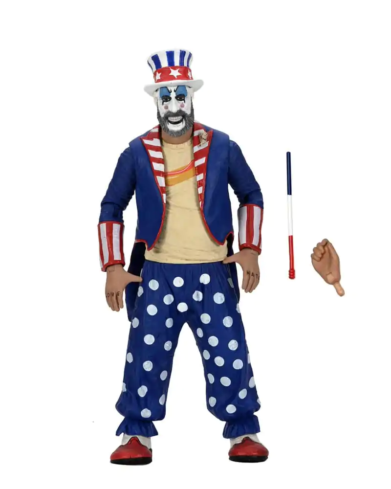 House of 1000 Corpses Actionfigur Captain Spaulding (Tailcoat) 20th Anniversary 18 cm termékfotó