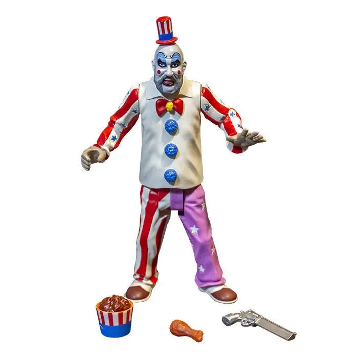House of 1000 Corpses Action Figur Finger Lickin' Pistol Whippin' Captain Spaulding 15 cm Produktfoto