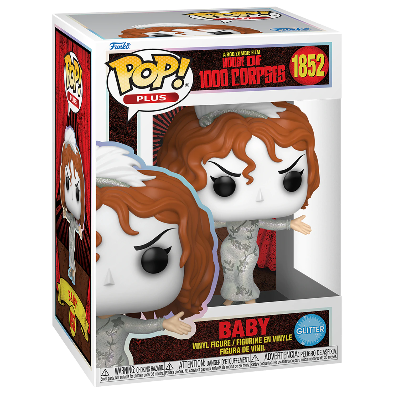 House of 1000 Corpses Funko POP! Plus Vinyl Figur Baby (GLT) 9 cm Produktfoto