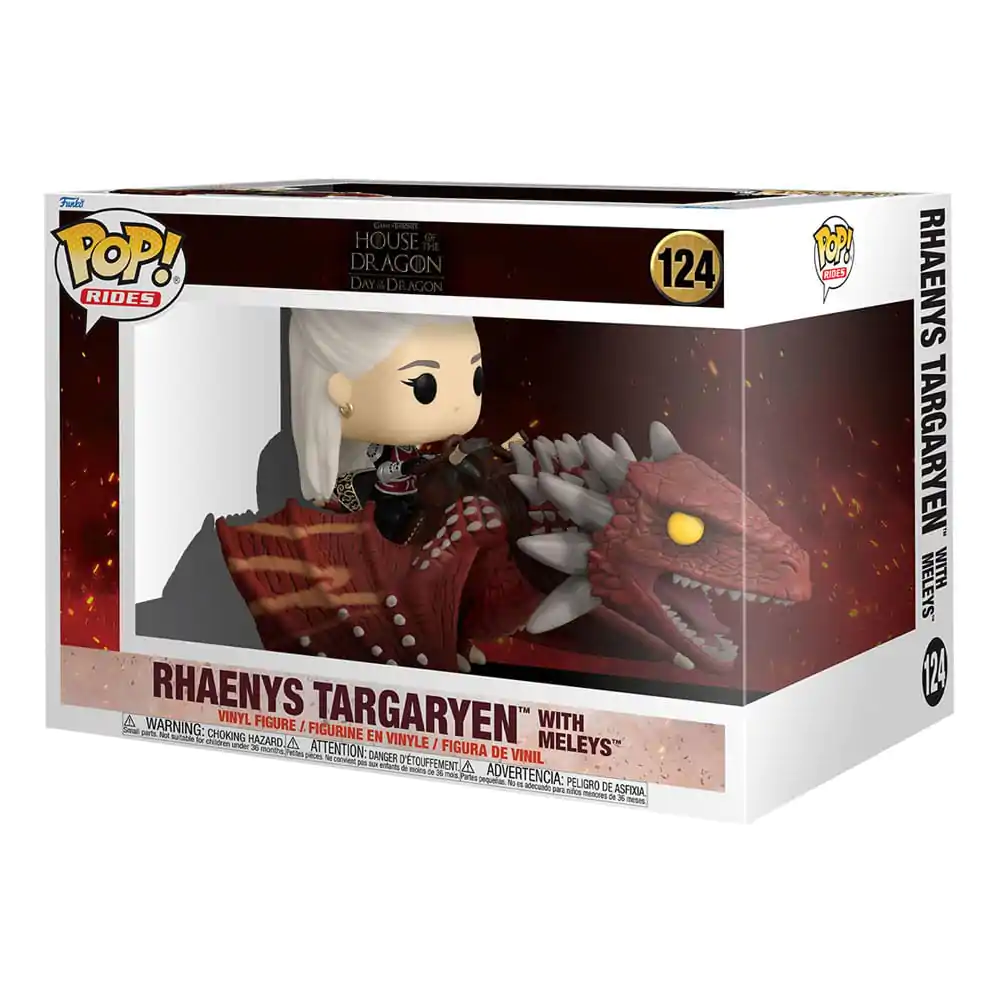 House of the Dragon Funko POP! Rides Deluxe Vinyl Figur Rhaenys Targaryen with Meleys 9 cm termékfotó