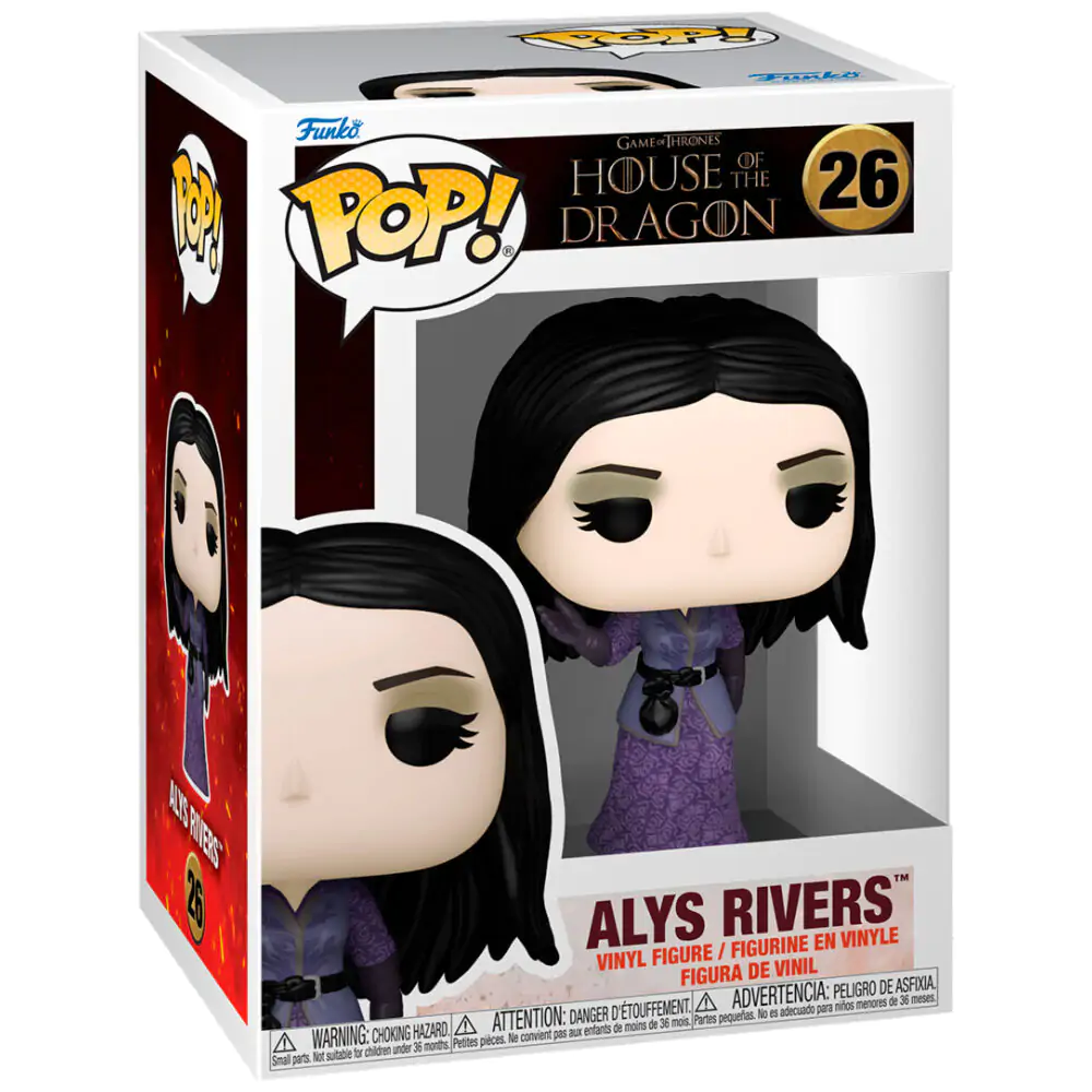 House of the Dragon Funko POP! TV Vinyl Figur Alys Rivers 9 cm Produktfoto