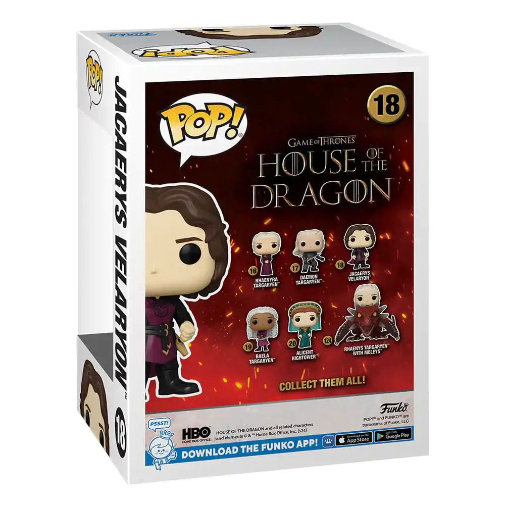 House of the Dragon Funko POP! TV Vinyl Figur Jarcarys Valaryon 9 cm termékfotó