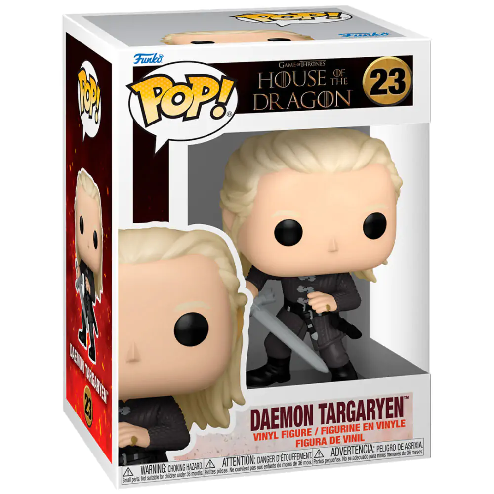 House of the Dragon Funko POP! TV Vinyl Figur Daemon Targaryen 9 cm Produktfoto