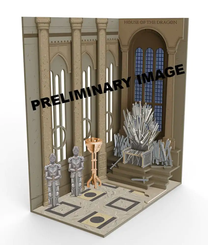 House of the Dragon Tiny Adventures Book Nook Mini-Diorama Iron Throne 23 cm termékfotó