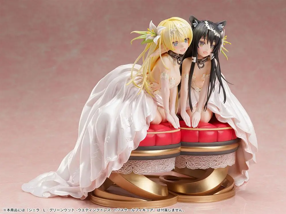 How Not to Summon A Demon Lord Omega PVC Statue 1/7 Rem Galleu Wedding Dress 20 cm Produktfoto