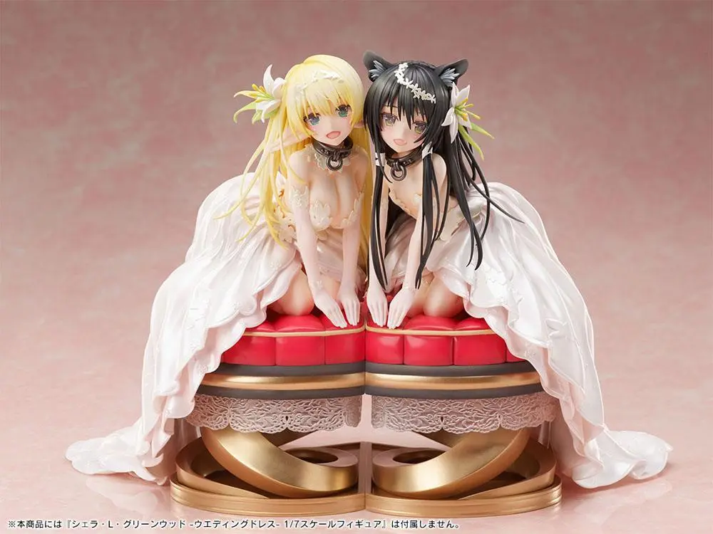 How Not to Summon A Demon Lord Omega PVC Statue 1/7 Rem Galleu Wedding Dress 20 cm Produktfoto