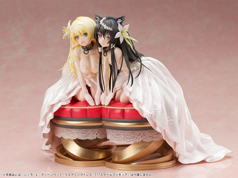 How Not to Summon A Demon Lord Omega PVC Statue 1/7 Rem Galleu Wedding Dress 20 cm Produktfoto