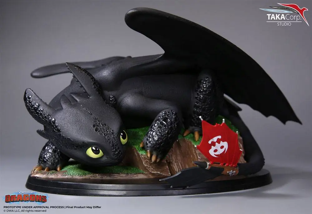 How To Train Your Dragon PVC Statue 1/8 Toothless 30 cm Produktfoto