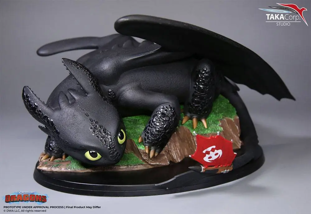 How To Train Your Dragon PVC Statue 1/8 Toothless 30 cm Produktfoto
