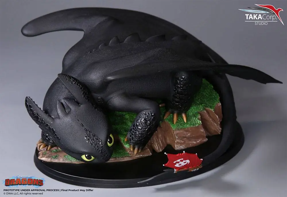 How To Train Your Dragon PVC Statue 1/8 Toothless 30 cm Produktfoto