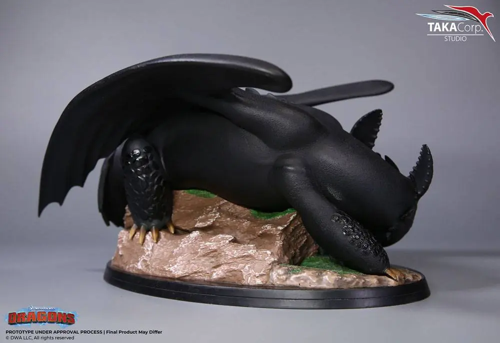 How To Train Your Dragon PVC Statue 1/8 Toothless 30 cm Produktfoto