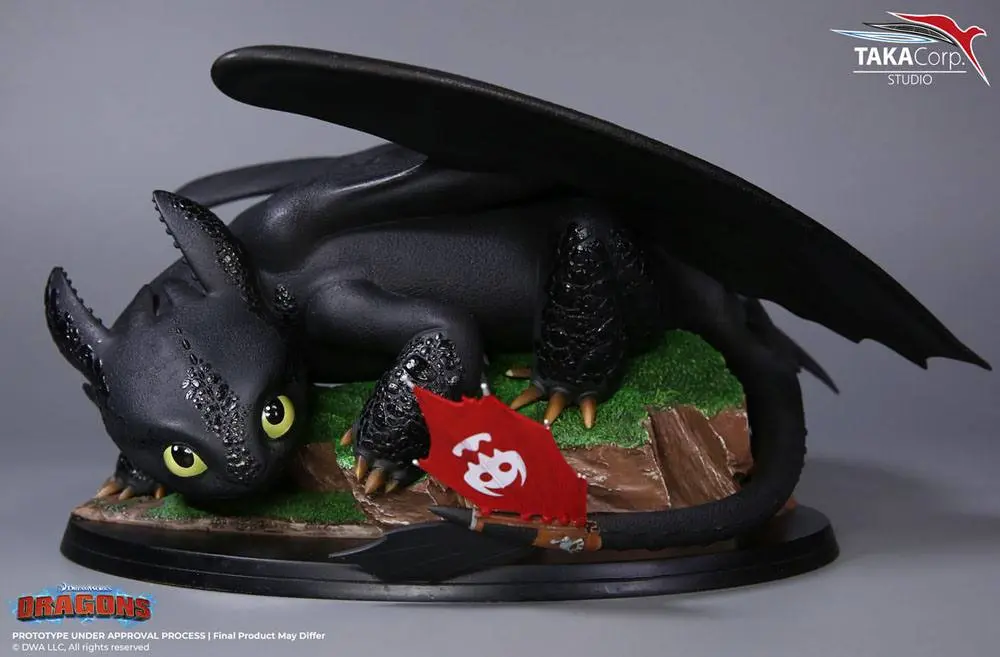 How To Train Your Dragon PVC Statue 1/8 Toothless 30 cm Produktfoto