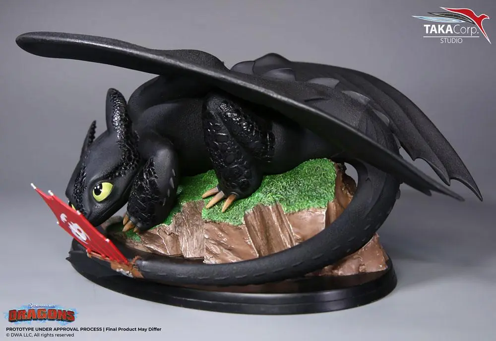 How To Train Your Dragon PVC Statue 1/8 Toothless 30 cm Produktfoto