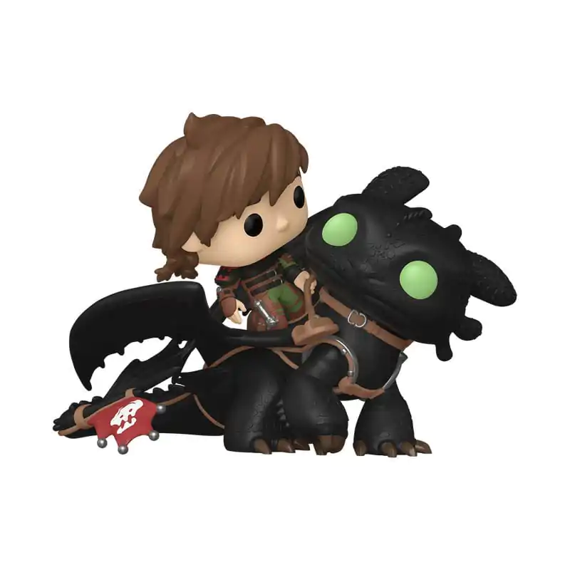 Drachenzähmen leicht gemacht Funko POP! Rides Deluxe Vinyl Figur Hiccup w/Toothless 9 cm termékfotó