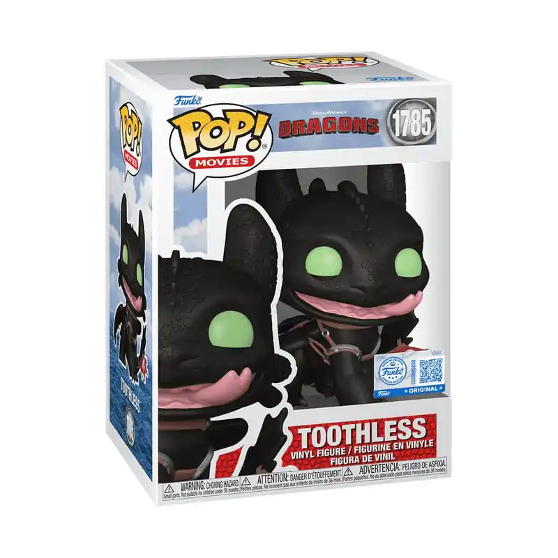 How to Train Your Dragon Funko POP! Vinyl Figur Toothless w/Tongue 9 cm Produktfoto