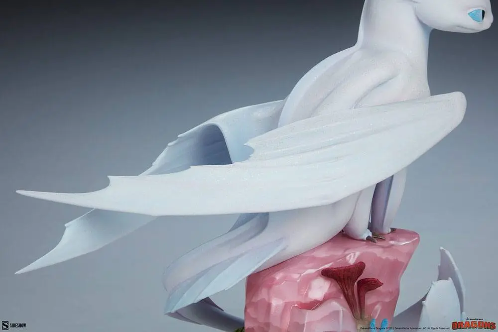 Drachenzähmen leicht gemacht Statue Light Fury 26 cm Produktfoto