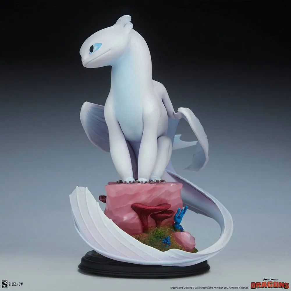 Drachenzähmen leicht gemacht Statue Light Fury 26 cm Produktfoto