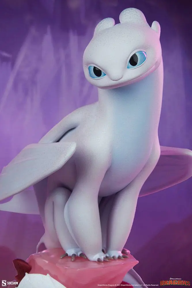 Drachenzähmen leicht gemacht Statue Light Fury 26 cm Produktfoto