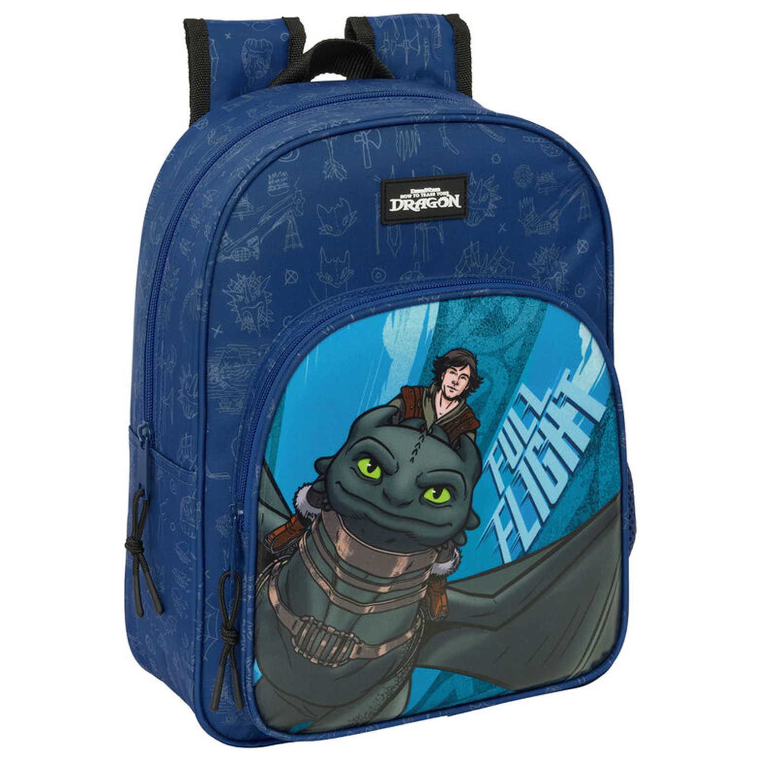 How to Train Your Dragon anpassbarer Rucksack 34cm Produktfoto