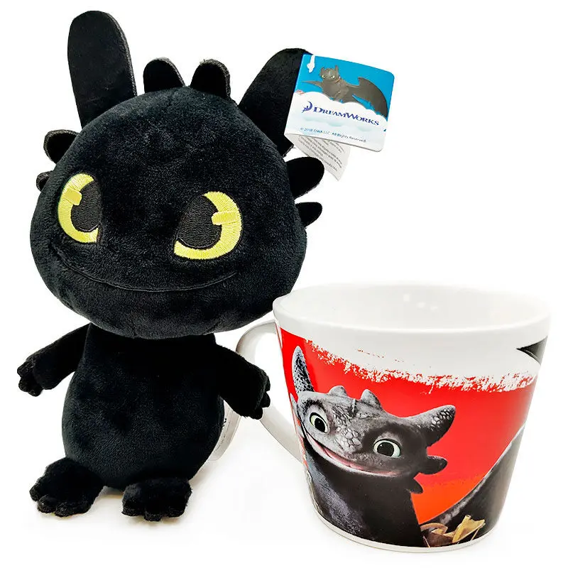 How to Train Your Dragon Toothless Tasse + Plüschfigur 18cm termékfotó