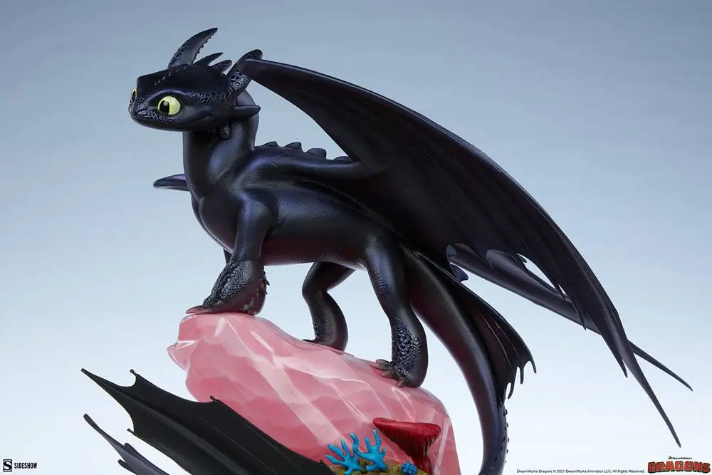 Drachenzähmen leicht gemacht Statue Ohnezahn 30 cm Produktfoto