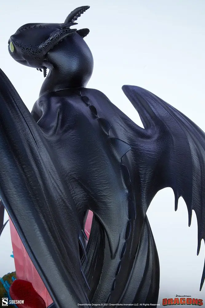 Drachenzähmen leicht gemacht Statue Ohnezahn 30 cm Produktfoto